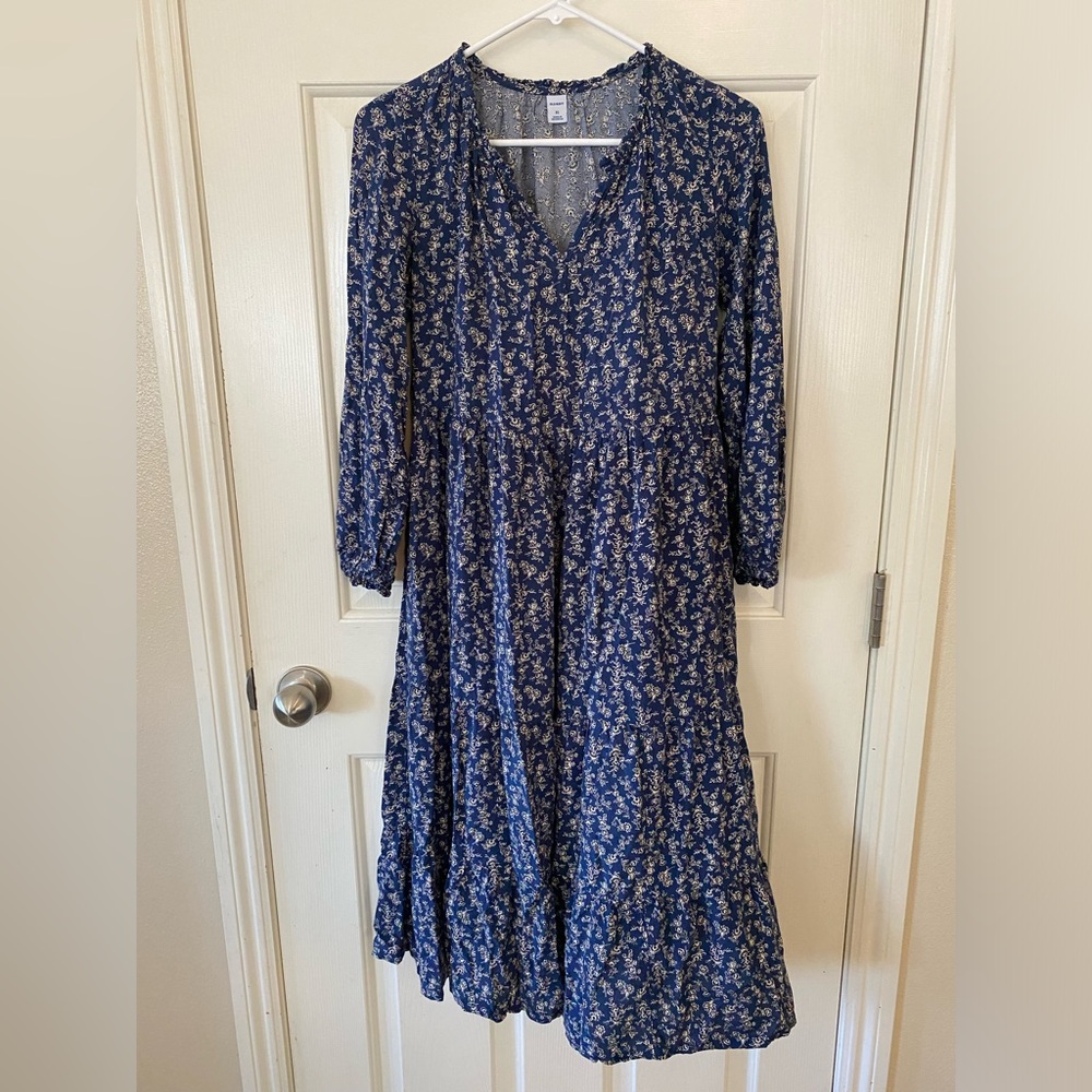 Blue dress